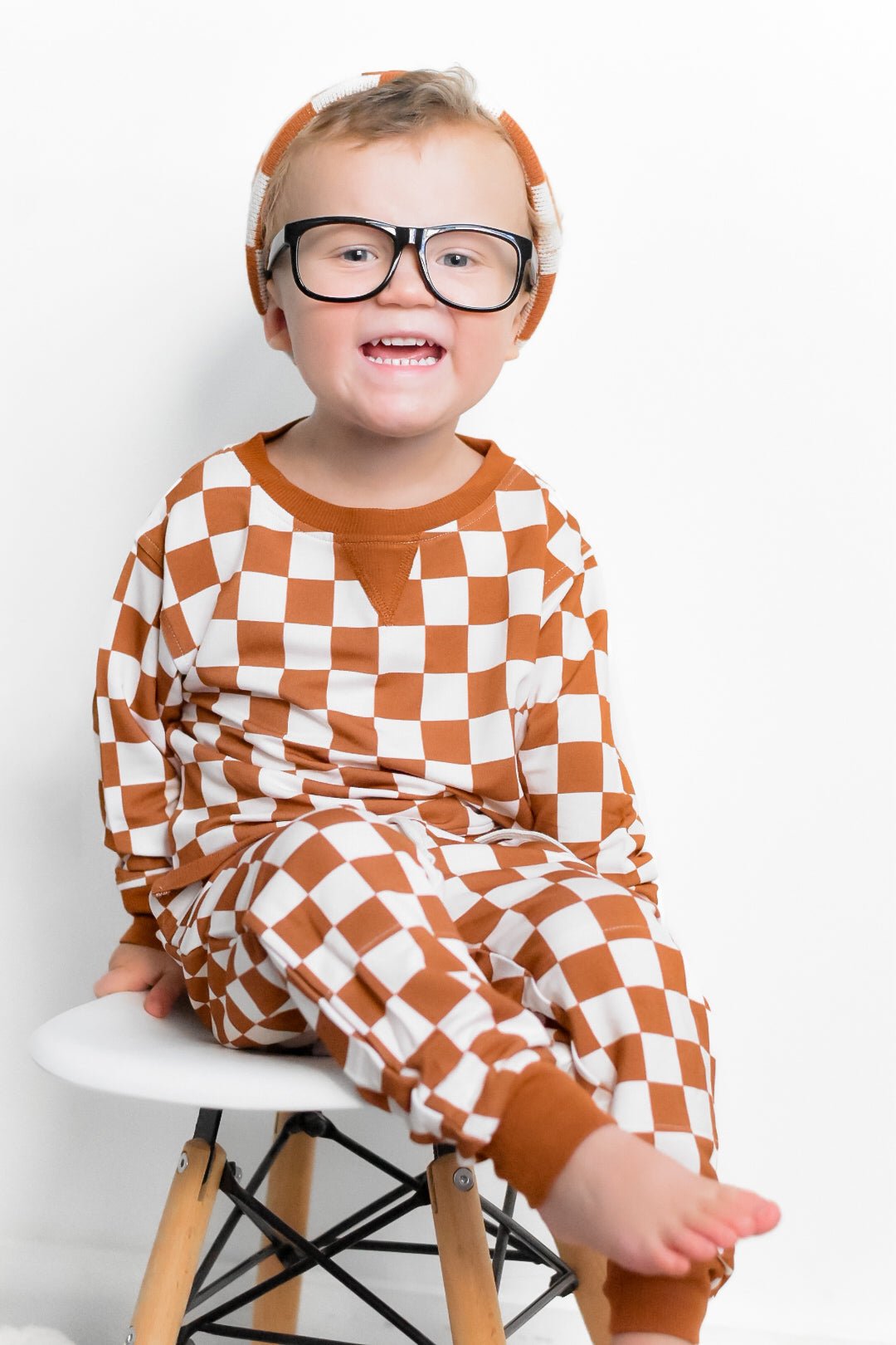 DREAM BIG LITTLE CO COPPER CHECKERS DREAM PULLOVEREveretts Place