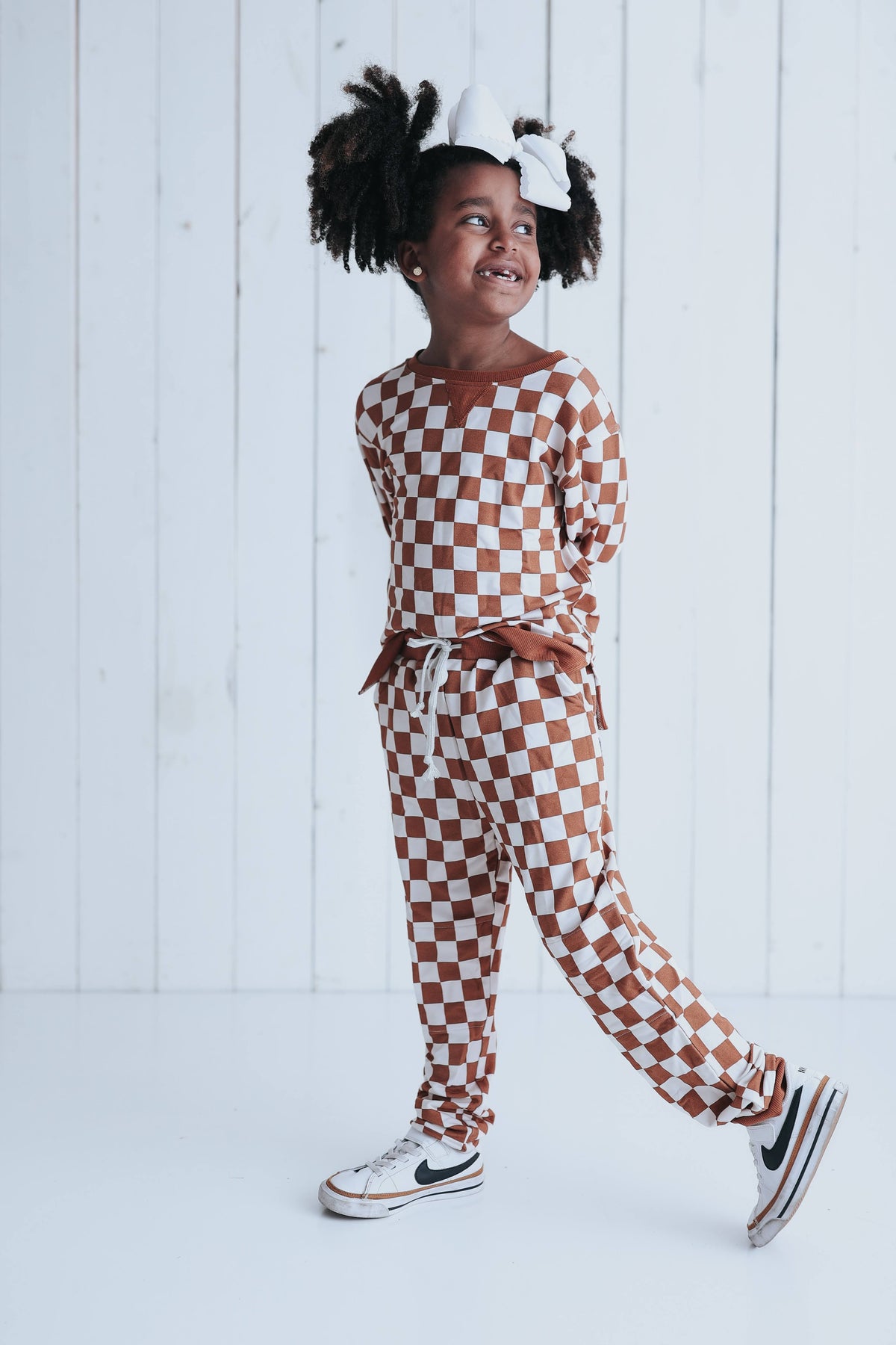 DREAM BIG LITTLE CO COPPER CHECKERS DREAM PULLOVEREveretts Place