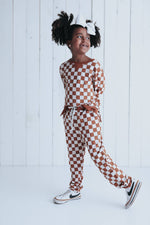 DREAM BIG LITTLE CO COPPER CHECKERS DREAM PULLOVEREveretts Place