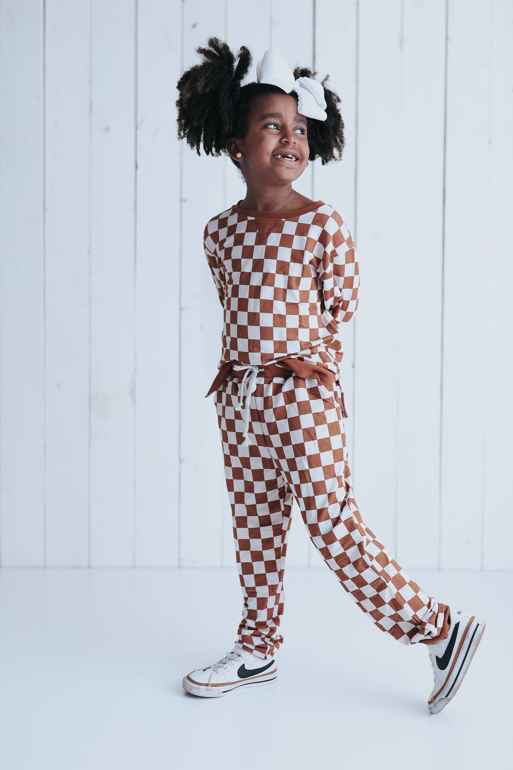 DREAM BIG LITTLE CO COPPER CHECKERS DREAM PULLOVEREveretts Place