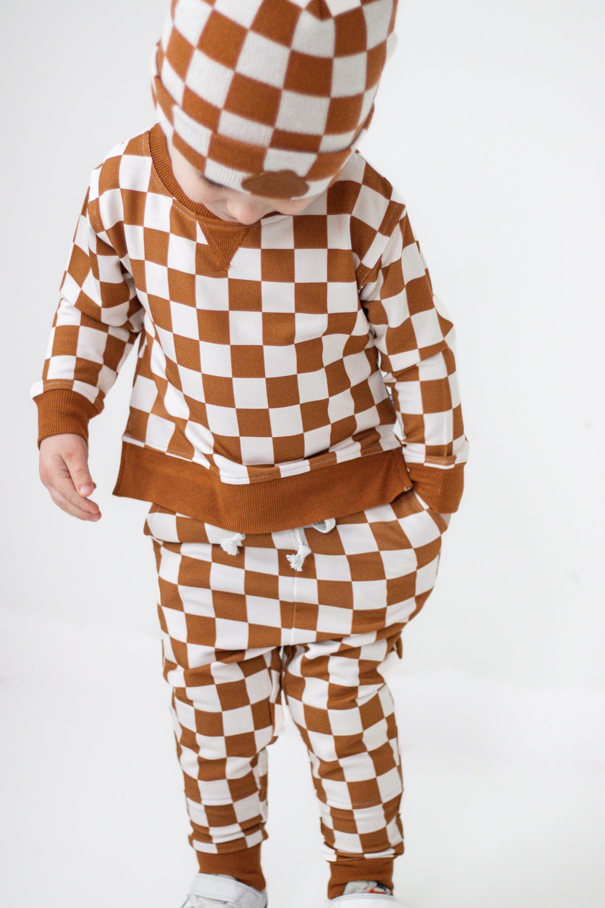 DREAM BIG LITTLE CO COPPER CHECKERS DREAM PULLOVEREveretts Place