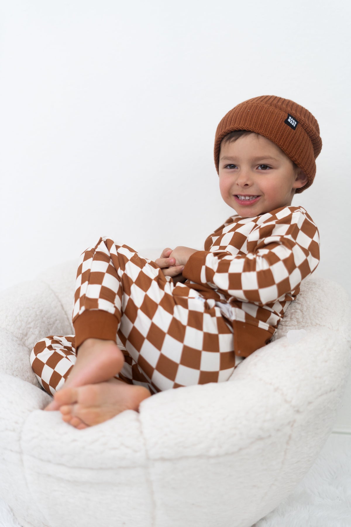 DREAM BIG LITTLE CO COPPER CHECKERS DREAM PULLOVEREveretts Place