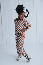 DREAM BIG LITTLE CO COPPER CHECKERS DREAM PULLOVEREveretts Place