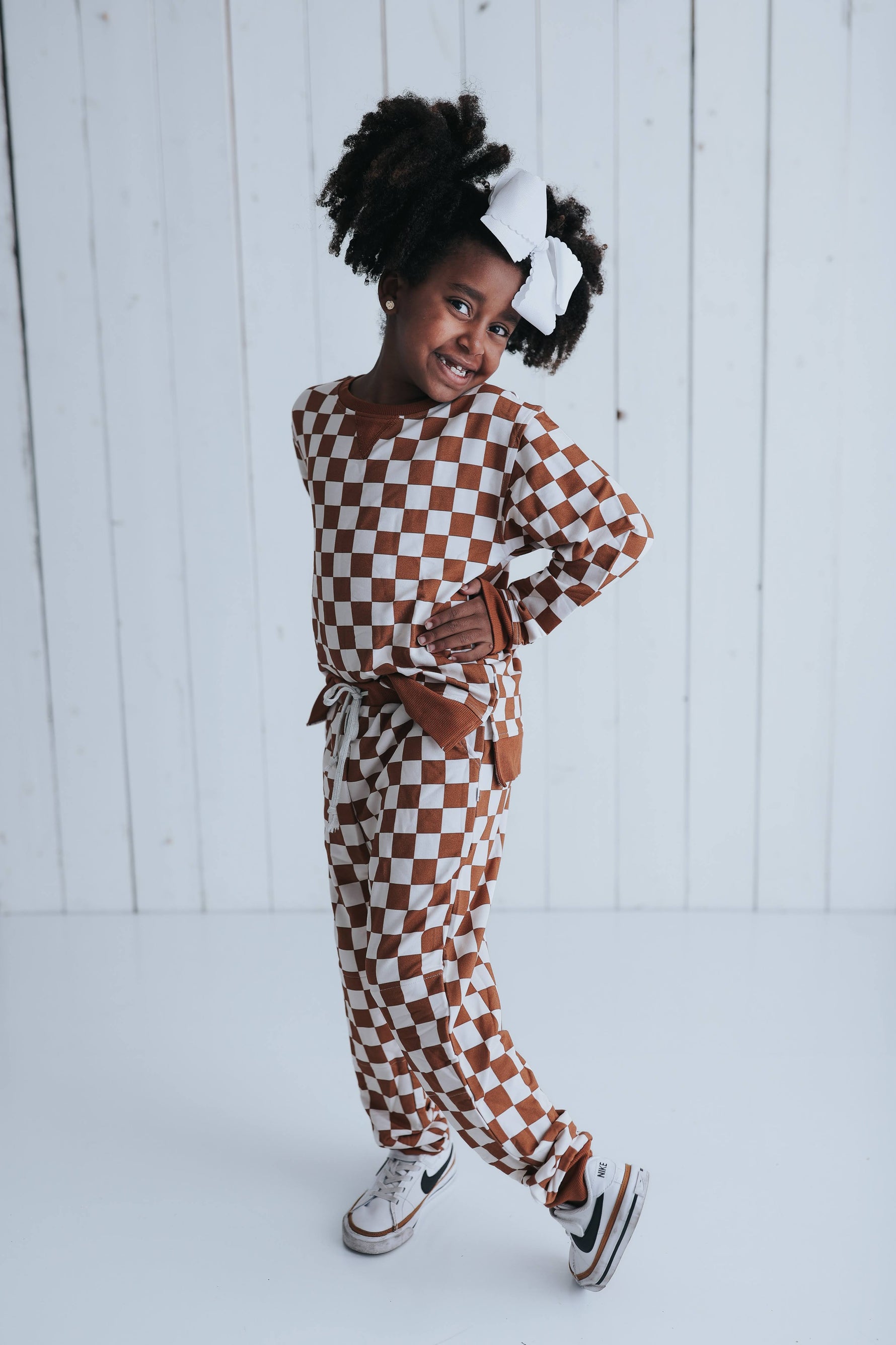 DREAM BIG LITTLE CO COPPER CHECKERS DREAM PULLOVEREveretts Place