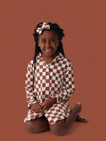 DREAM BIG LITTLE CO COPPER CHECKERS GIRL'S DREAM GOWNEveretts Place