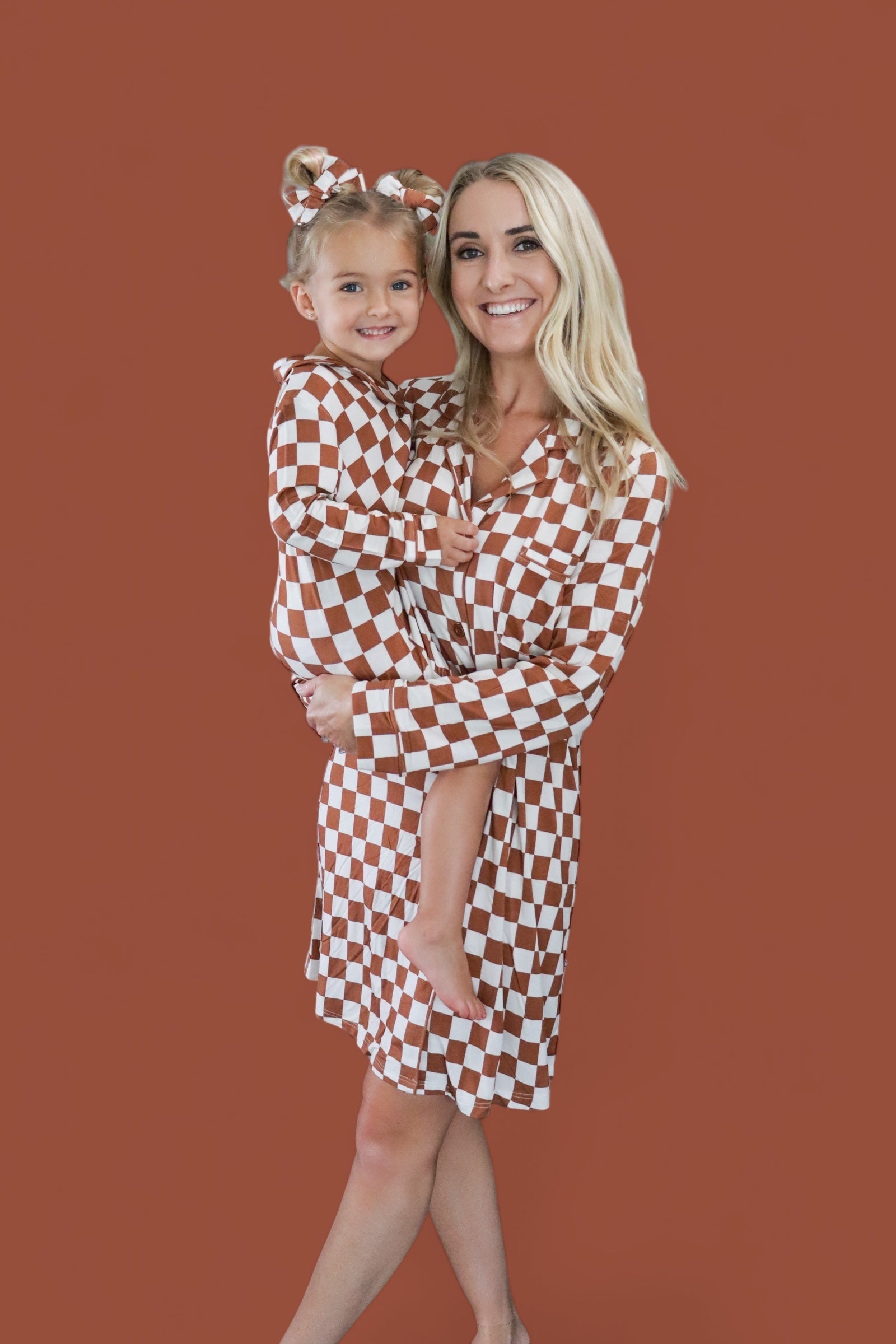 DREAM BIG LITTLE CO COPPER CHECKERS GIRL'S DREAM GOWNEveretts Place