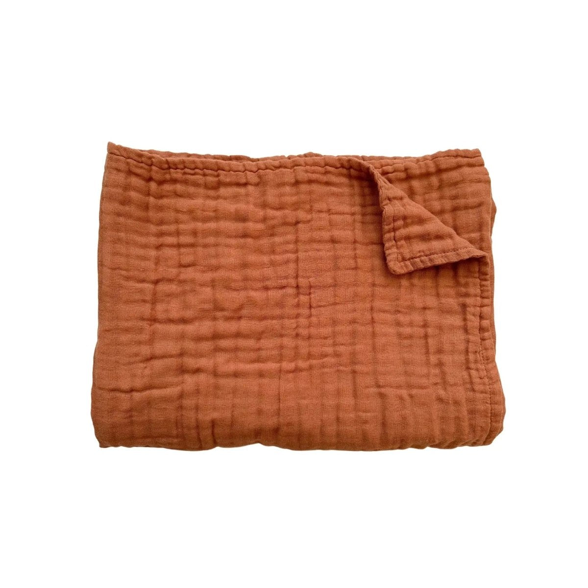 Harp Angel Boutique Copper Muslin 6 - Layer Blanket for Ultimate Comfort and Breathability for Babies - 