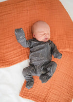 Harp Angel Boutique Copper Muslin 6 - Layer Blanket for Ultimate Comfort and Breathability for Babies - 