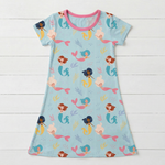 Coral Cuties A-Line Dress by Bestaroo