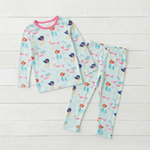 Coral Cuties L/S Pajama by Bestaroo