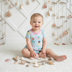 Coral Cuties S/S Bodysuit Dres by Bestaroo