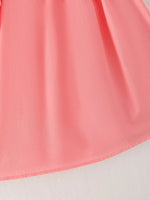 Rylee Faith Designs Coral Smocked Church Christ Bishop Christening Dress for Girls - Everetts Place Boutique - 