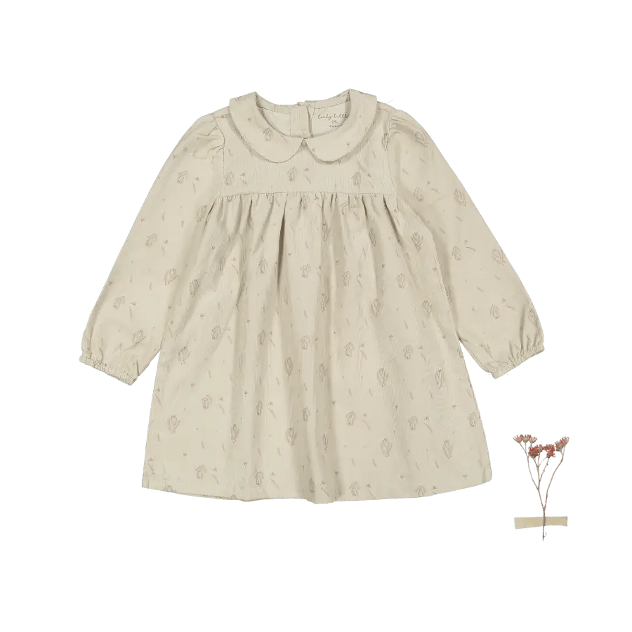 The Corduroy Collar Dress - Ember - Sleeve, White, Collar, Textile, Baby & Toddler Clothing | Everetts Place
