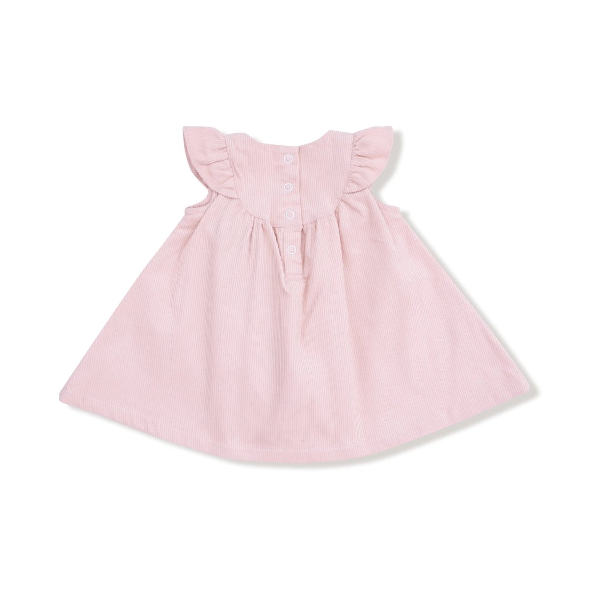 Angel Dear Corduroy Scoop Yoke Dress With Ruffle And Bloomer Set - Everetts Place Boutique - 