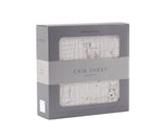 Newcastle Classics Corgi Bamboo Muslin Crib Sheet