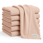 Comfy Cubs Cotton Burp Cloths in BlushEveretts Place