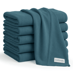 Comfy Cubs Cotton Burp Cloths in NeptuneEveretts Place