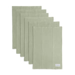 Comfy Cubs Cotton Burp Cloths in Sage - 