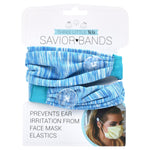 Three Little Tots Cotton Candy Savior Headbands With Buttons for Masks - 