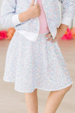 Mila & Rose ® Cotton Candy Sequin Twirl Skort - 