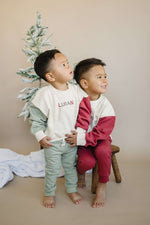 Little Joy Co. Cotton French Terry Joggers - Christmas Matching - Everetts Place Boutique - 