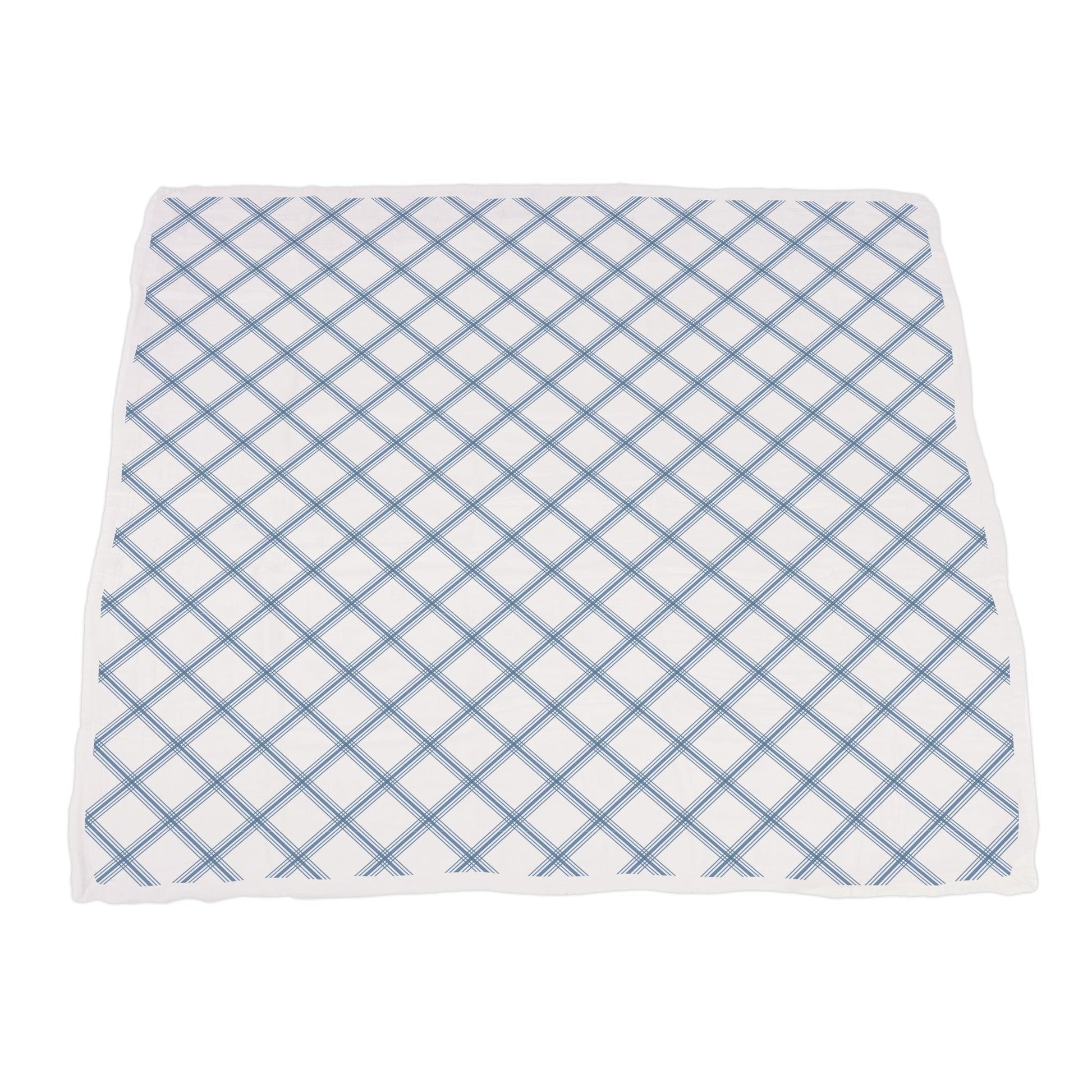 Cotton Muslin Blanket Cozy Versatile Kids Fire Trucks Plaid 47 x 47 Inches Newcastle Classics