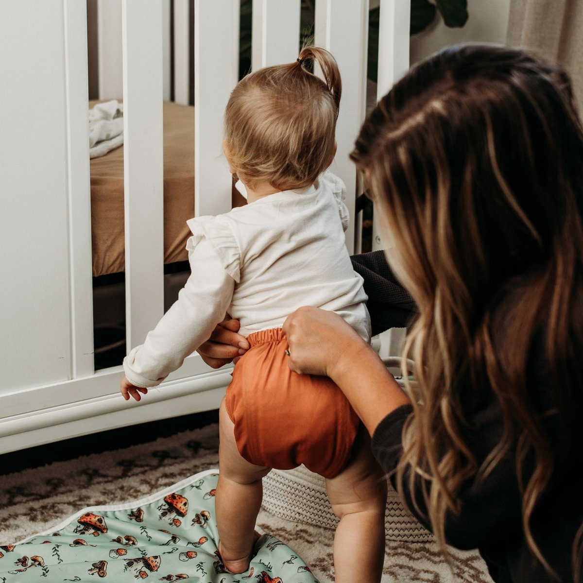 Solid Color: Essentials Pocket Cloth Diaper with Athletic Wicking Jersey, Grows with your Baby - Everetts Place Boutique - Pocket Diaper