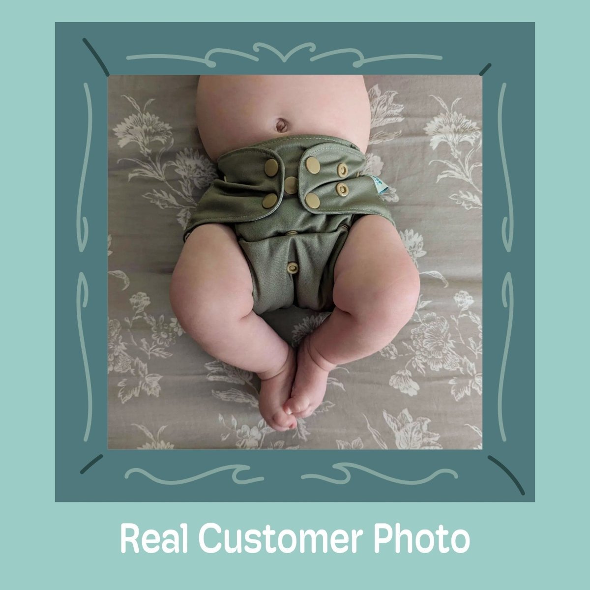 Solid Color: Essentials Pocket Cloth Diaper with Athletic Wicking Jersey, Grows with your Baby - Everetts Place Boutique - Pocket Diaper