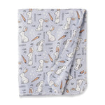 Cottontail Crew Bamboo Easter Stroller Blanket for Baby - Rabbit, Leporids, Linens, Hare, Scarf | Everetts Place