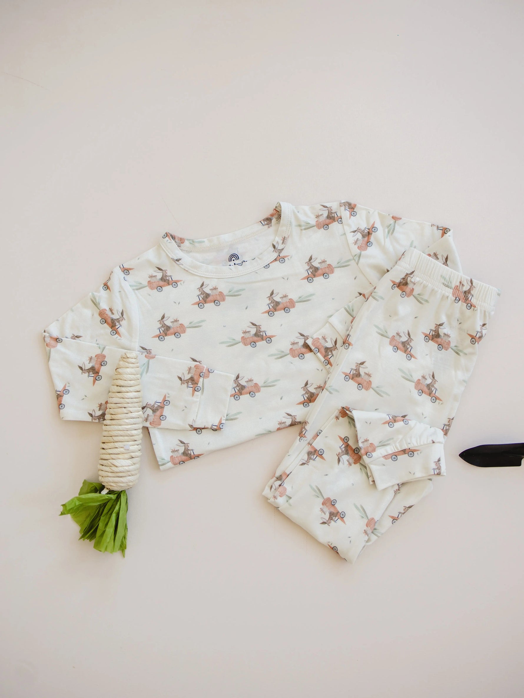 Little Joy Co. Cottontail Cruisers 2pc Modal Pajamas - 