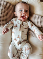 Little Joy Co. Cottontail Cruisers Modal Zippy Soft Romper for Babies - Everetts Place Boutique - 