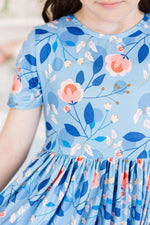 Mila & Rose ® Country Blooms S/S Pocket Twirl Dress - 