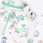 Angel Dear Country Club Dogs Neutral - Polo with Casual Short - 