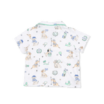 Angel Dear Country Club Dogs Neutral - Polo with Casual Short - 