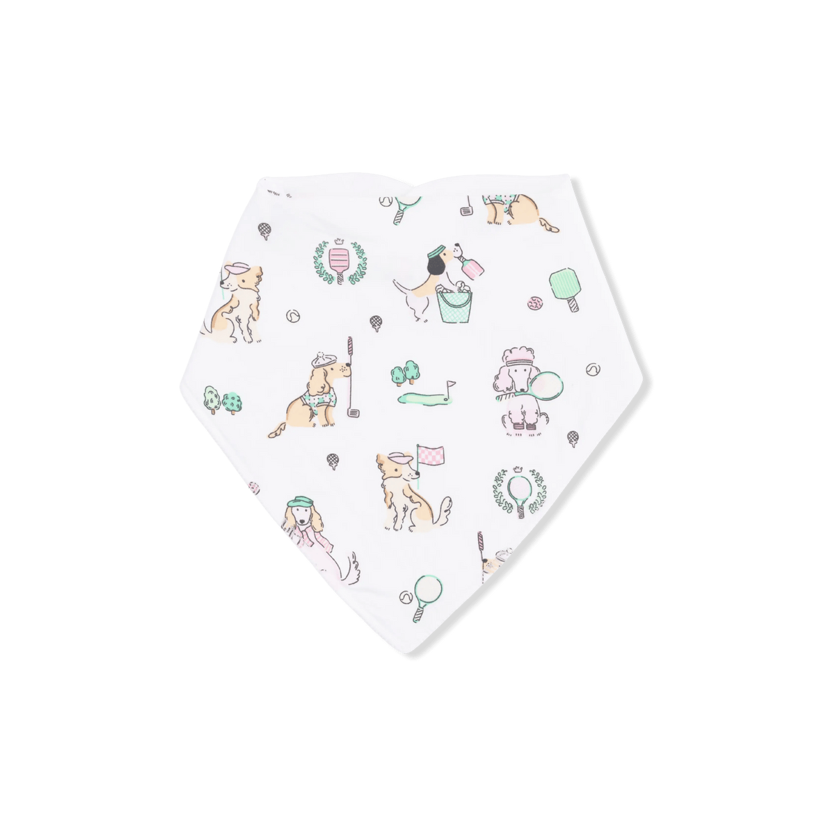 Country Club Dogs Pink - Bandana Bib - Bib, Baby & Toddler Clothing, Tie | Everetts Place