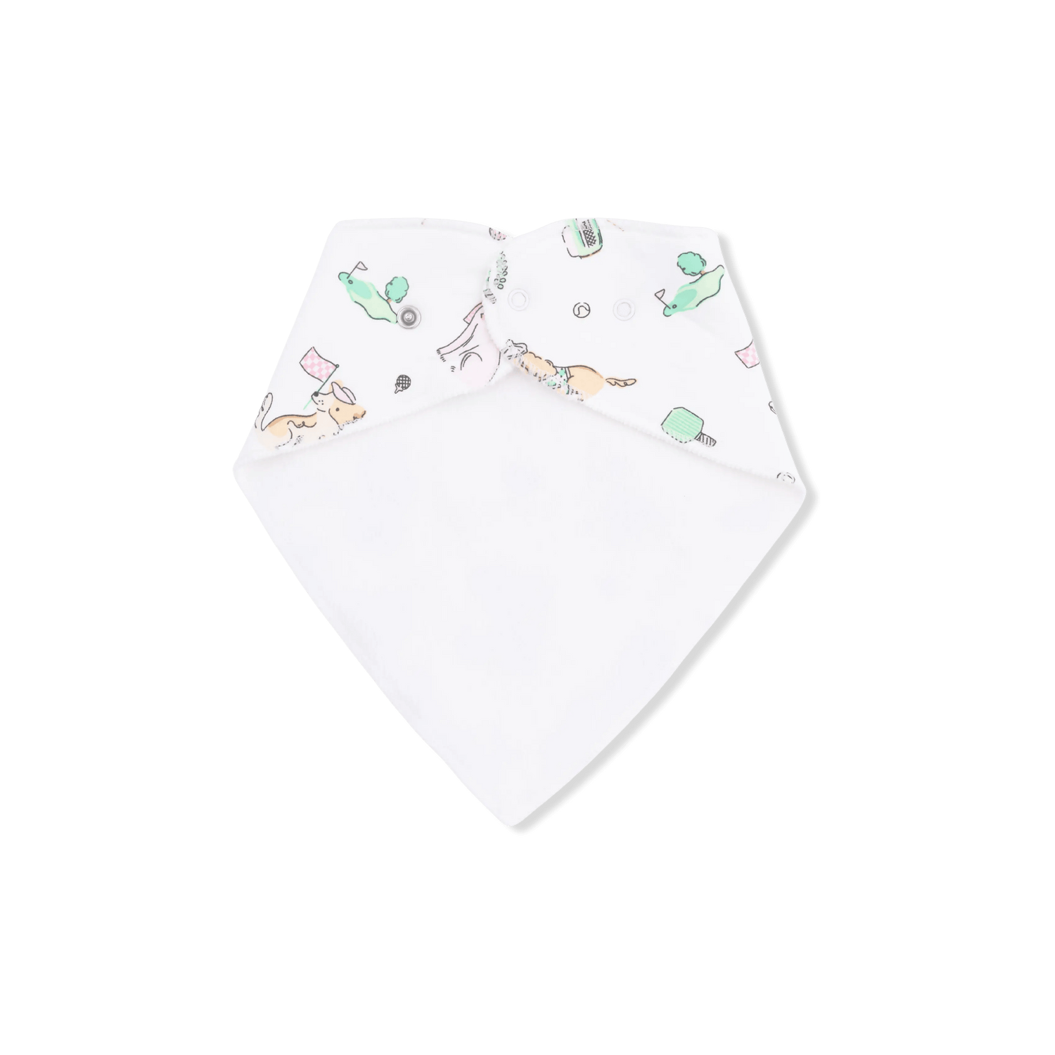 Angel Dear Country Club Dogs Pink - Bandana Bib - 
