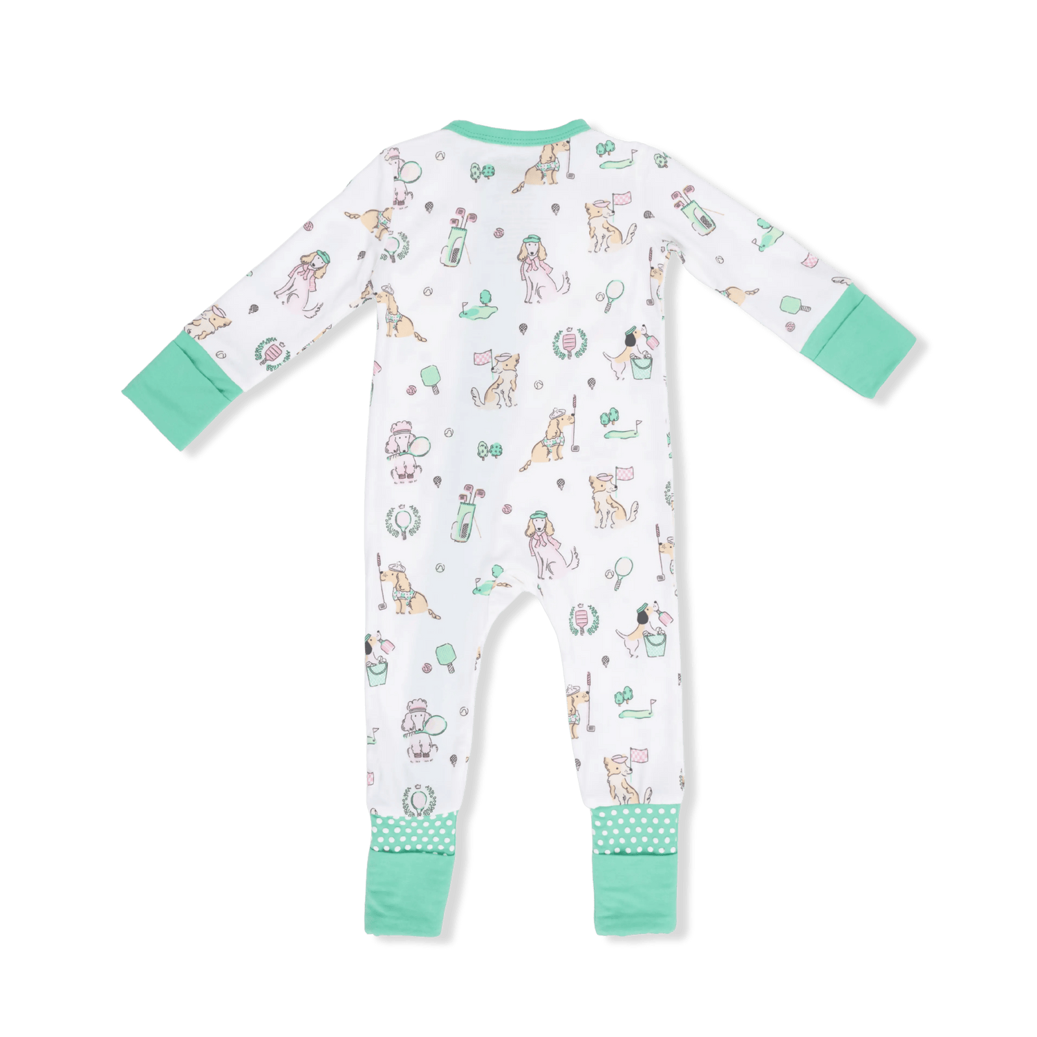 Angel Dear Country Club Dogs Pink - Convertible Romper - 
