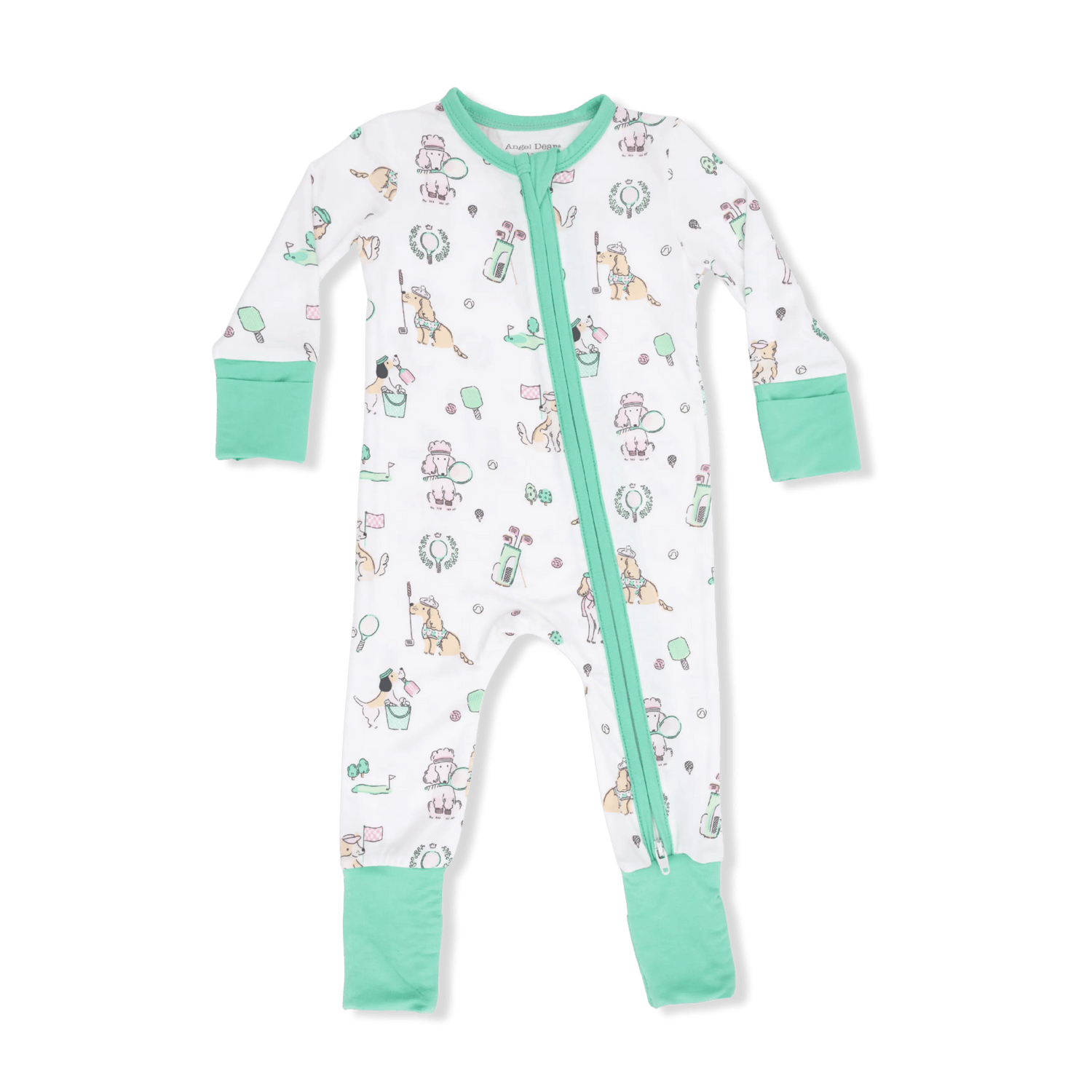 Angel Dear Country Club Dogs Pink - Convertible Romper - 
