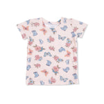 Angel Dear Country Girl Boots - Short Sleeve Loungewear Set - 