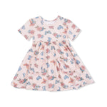 Angel Dear Country Girl Boots - Twirly Dress with Ruffle Pockets - 
