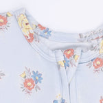 Angel Dear Country Stitch Floral - 2 Way Ruffle Back Zipper FootieEveretts Place