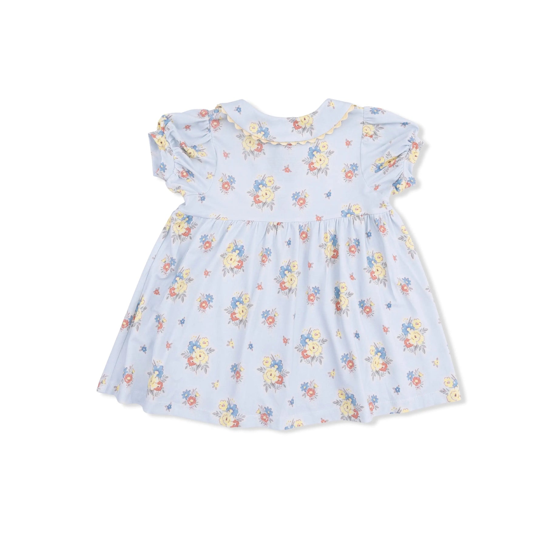 Angel Dear Country Stitch Floral - Betty Dress Puff Sleeve with Bloomer - 