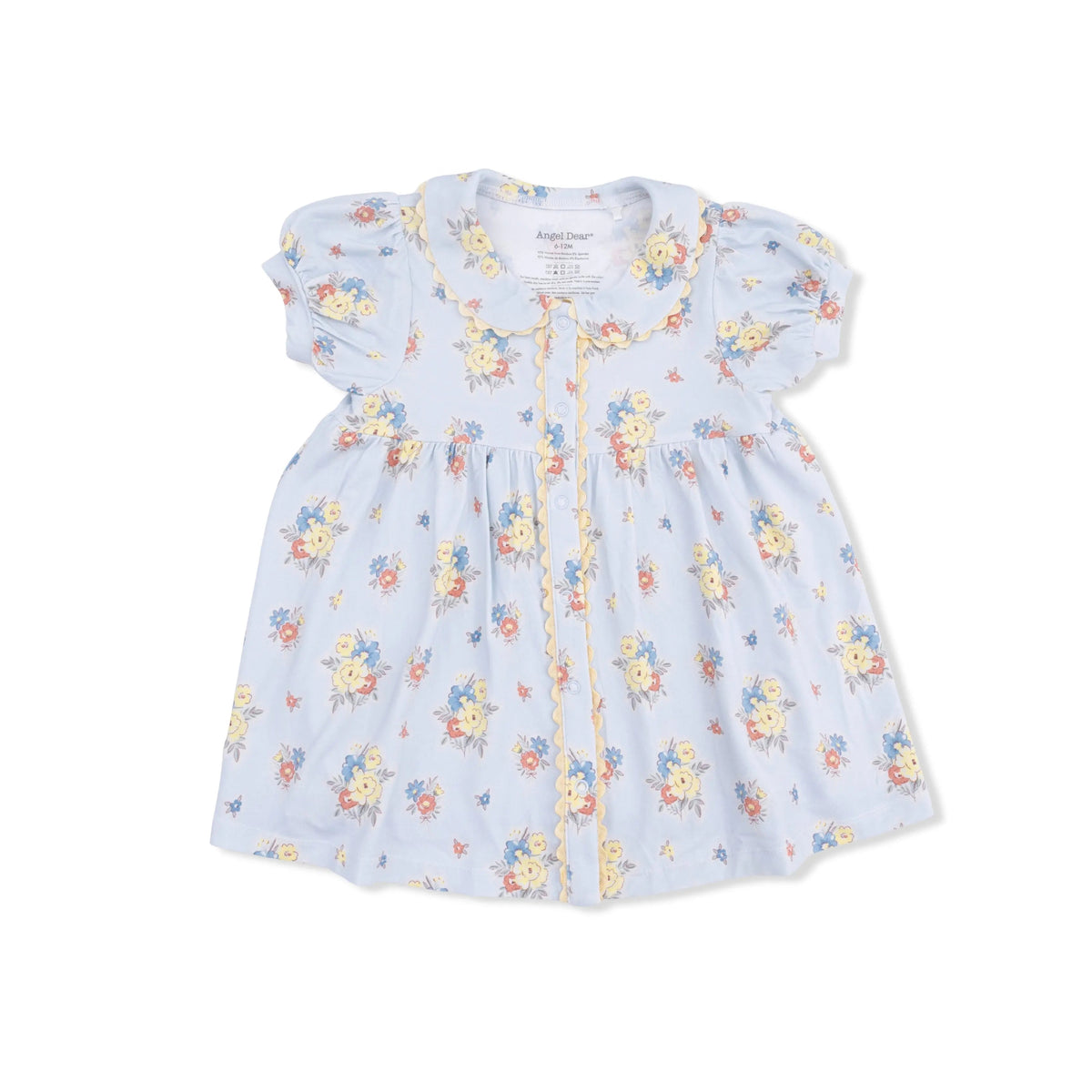 Angel Dear Country Stitch Floral - Betty Dress Puff Sleeve with Bloomer - 