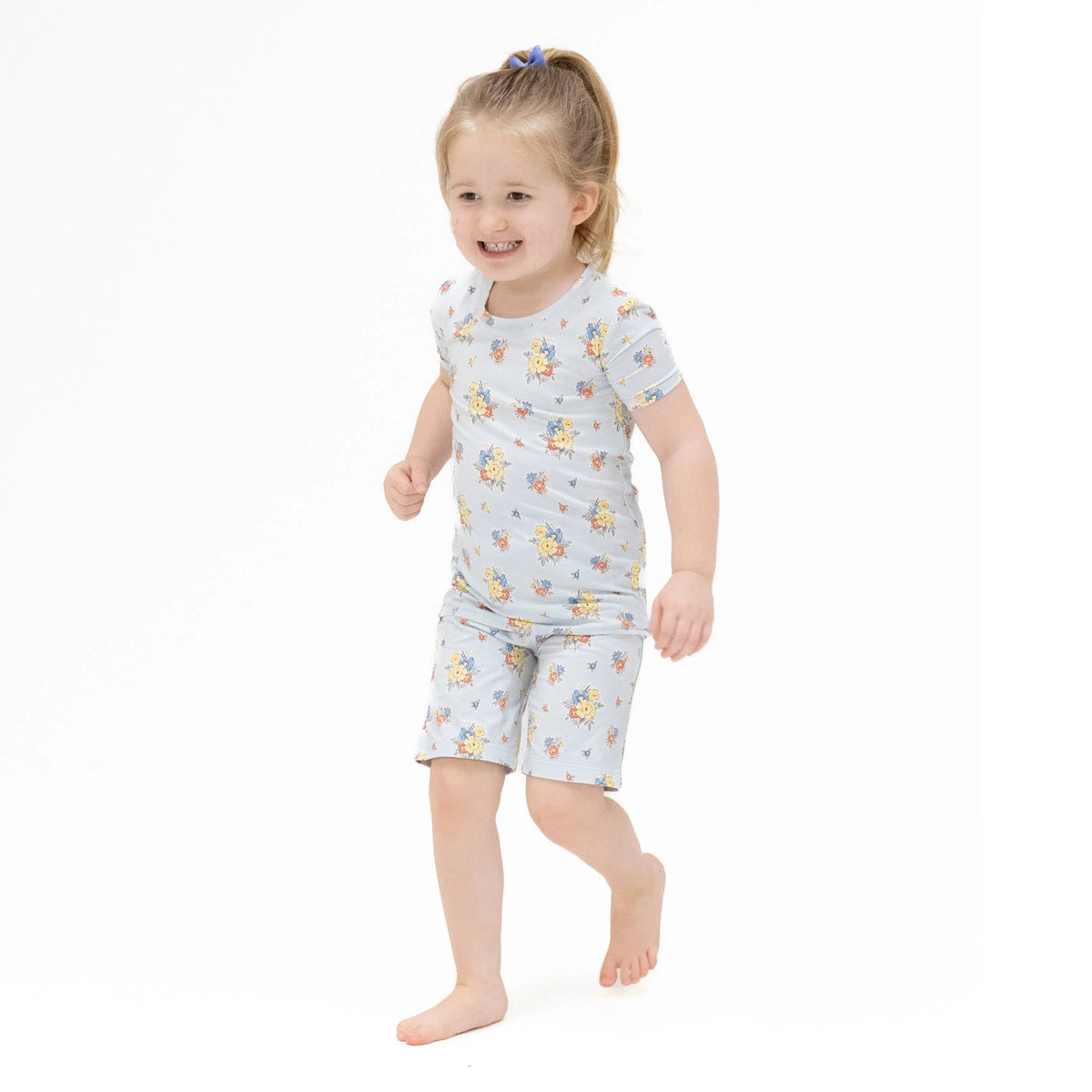 Angel Dear Country Stitch Floral - Loungewear Short Set - 
