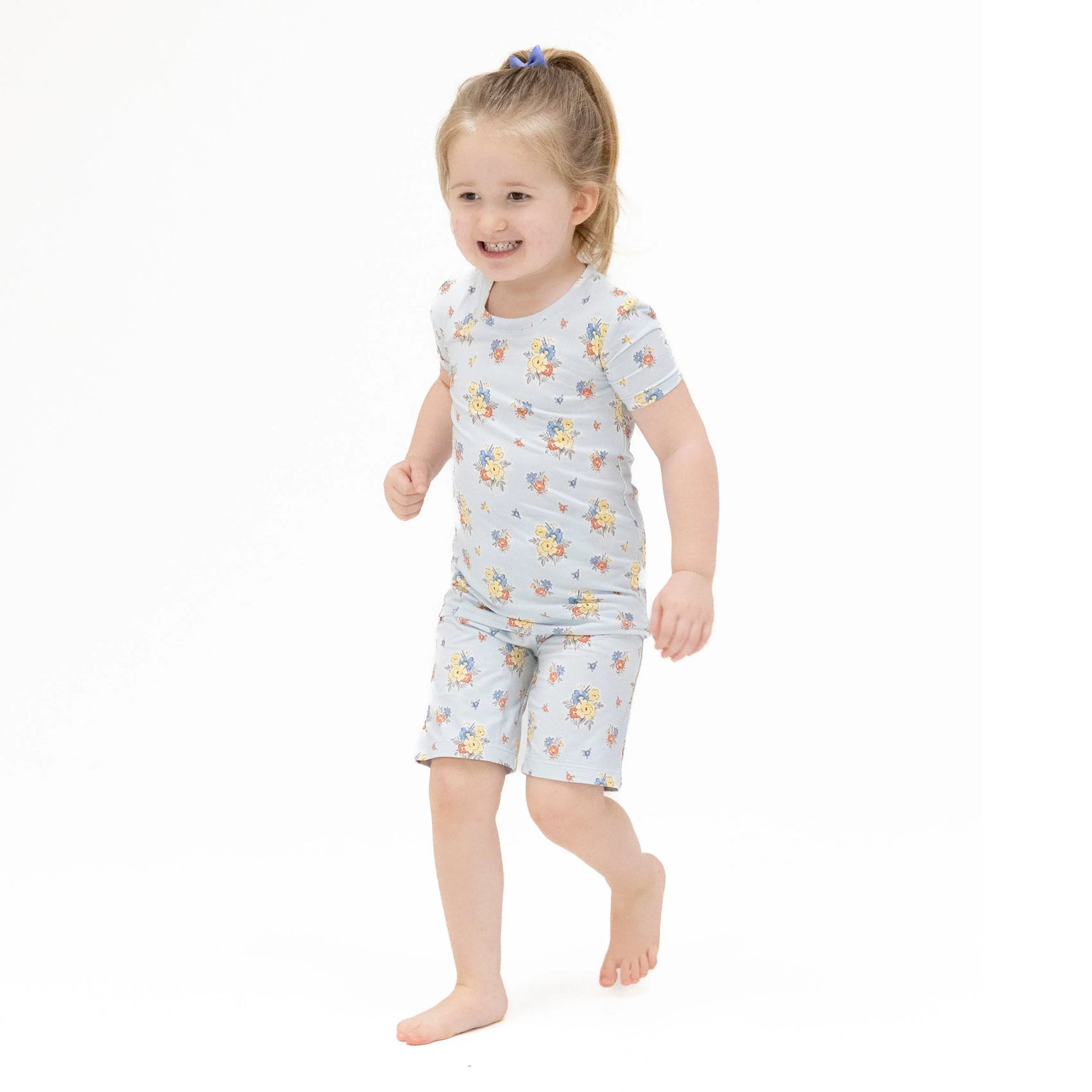 Angel Dear Country Stitch Floral - Loungewear Short Set - 