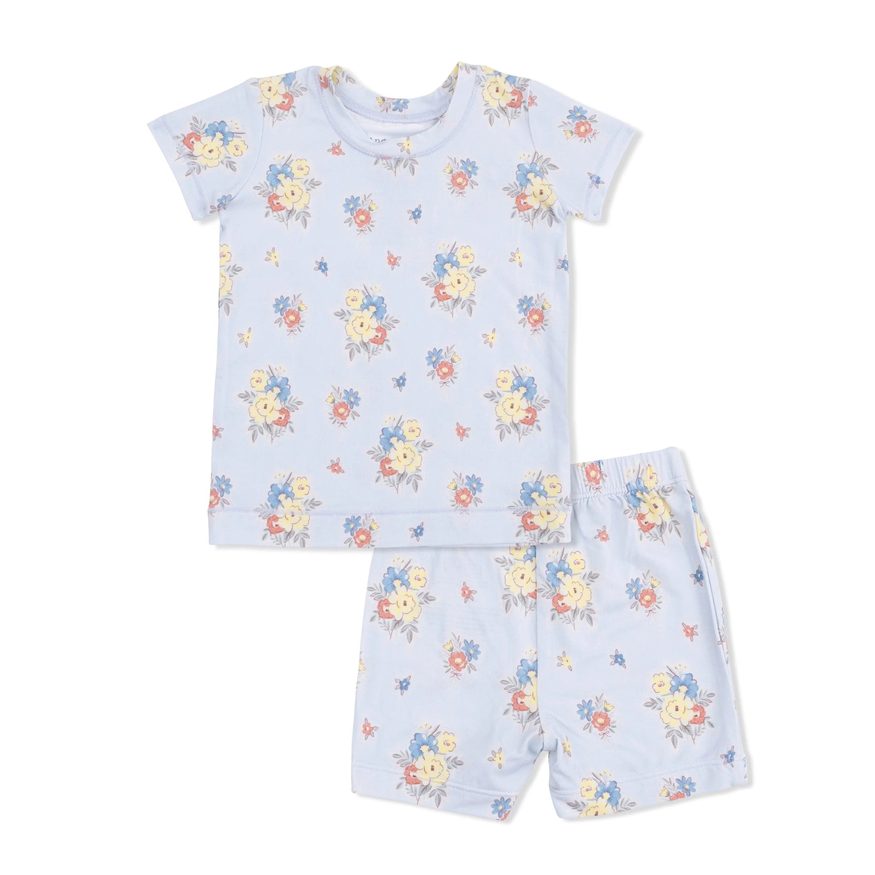 Angel Dear Country Stitch Floral - Loungewear Short Set - 