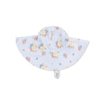 Angel Dear Country Stitch Floral - Wide Brim Sun Hat - 
