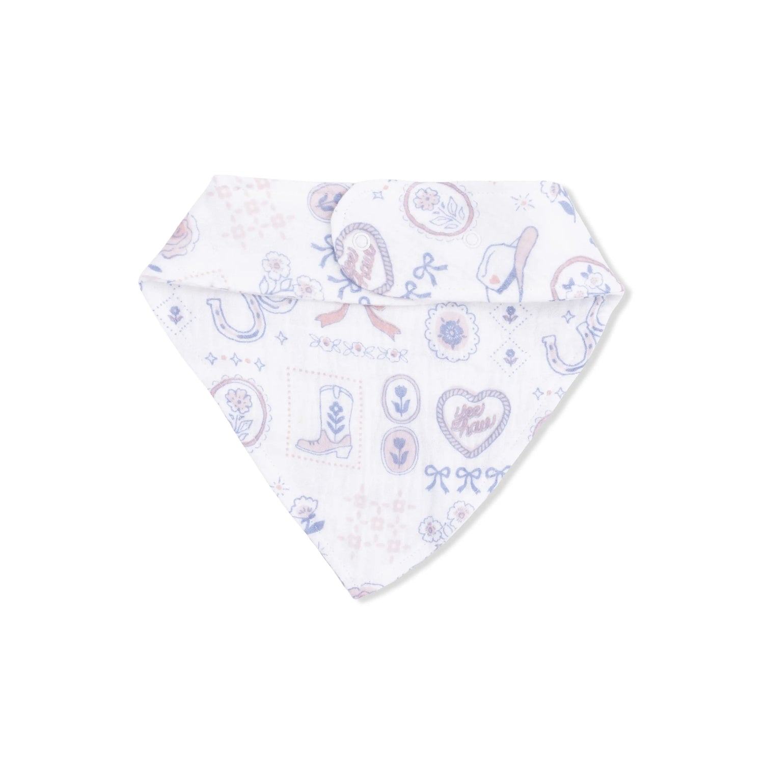 Angel Dear Country Western Heirlooms - Bandana Bib - 