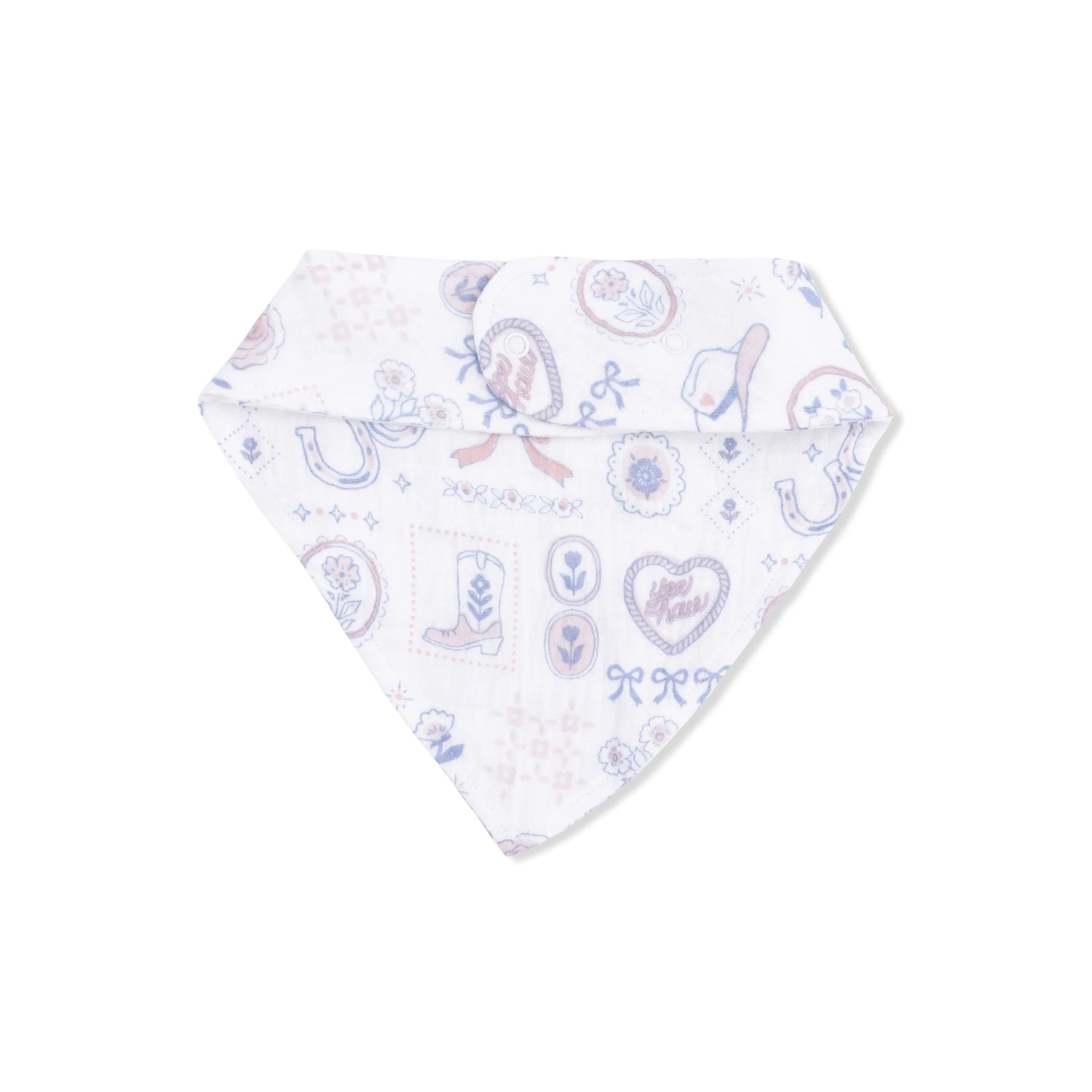 Angel Dear Country Western Heirlooms - Bandana Bib - 
