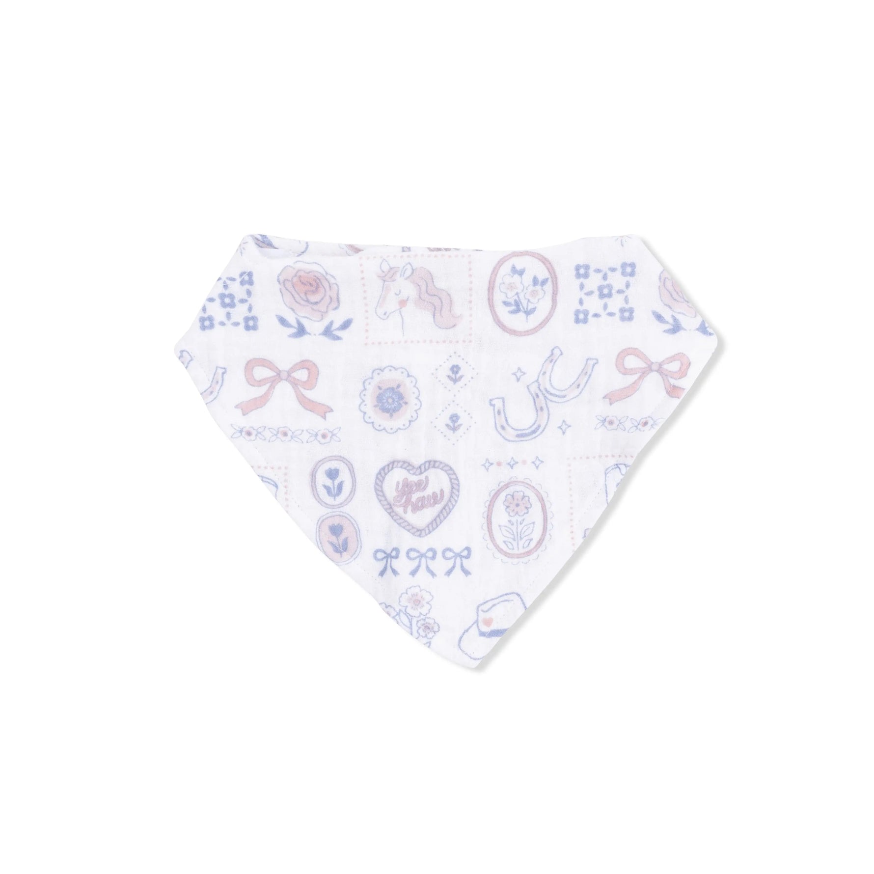 Angel Dear Country Western Heirlooms - Bandana Bib - 